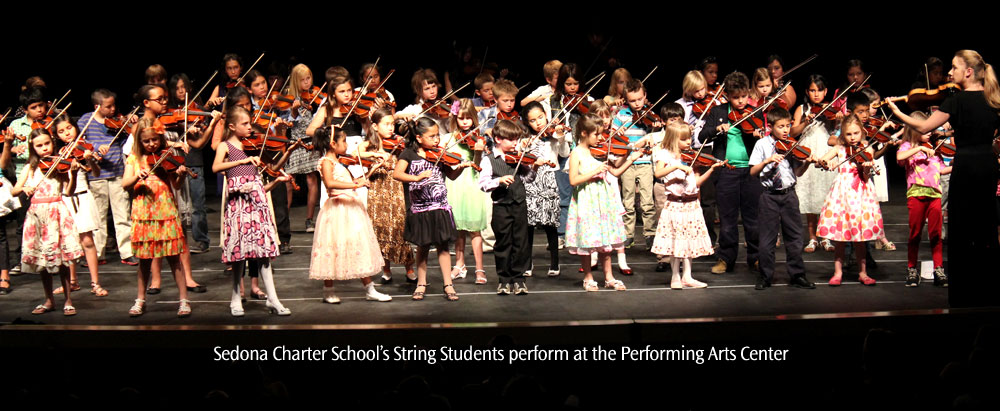 Sedona elementary charter school award-winning strings program